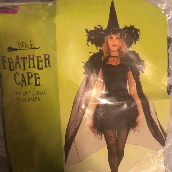 Halloween Witch Cape + Hat - Picture 1 of 1